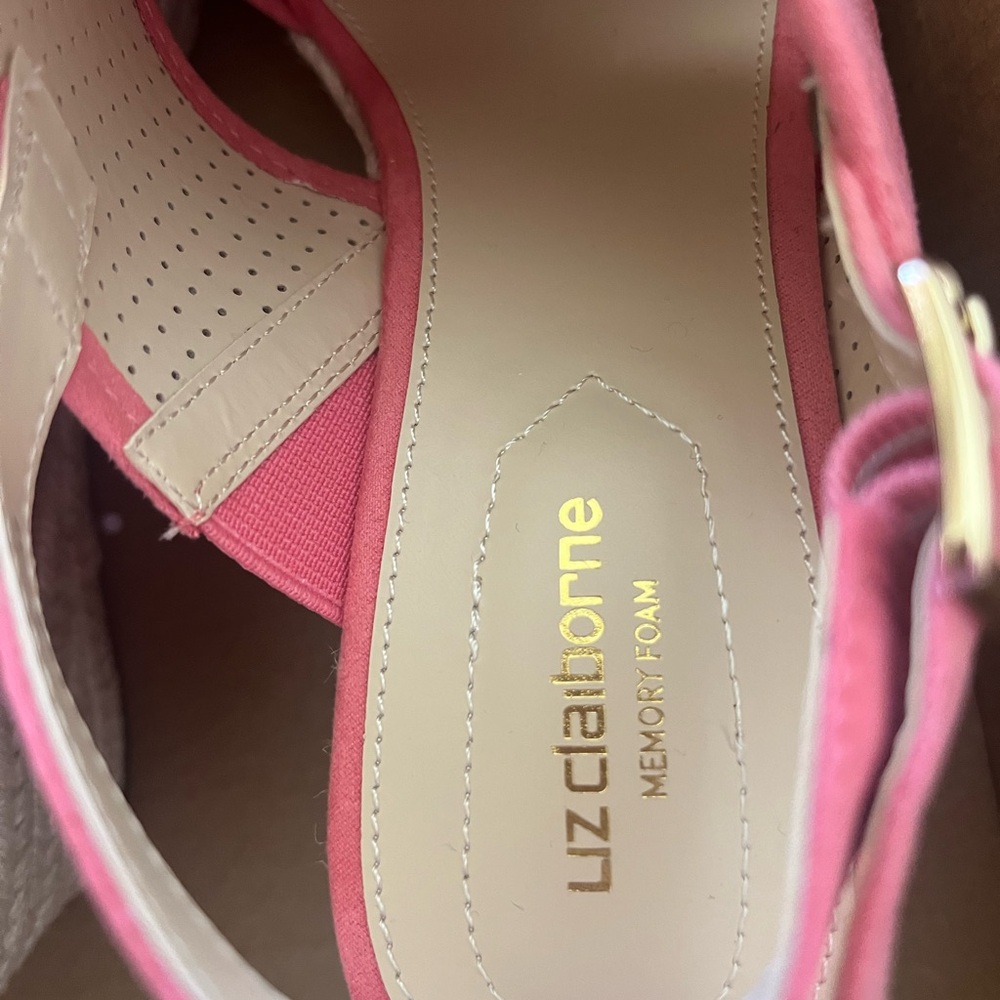 NEW! Liz Claiborne Wedge Size 8.5 - Picture 5 of 6